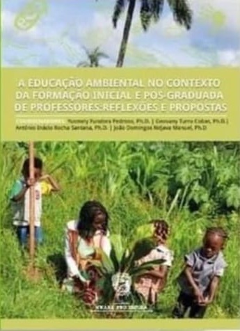 Capa do livro A Educação ambiental no contexto da formação inicial e pós-graduada de professores: Reflexões e Propostas