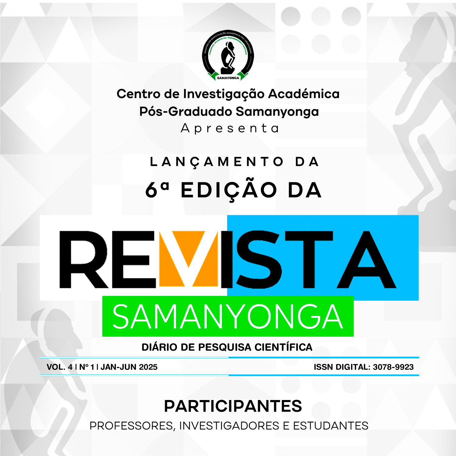Lançamento da 6.ª Edição da Revista Samanyonga Celebra o Saber e a Produção Científica Nacional