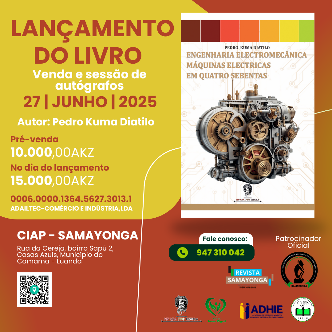 Pedro Diatilo Apresenta “Engenharia Electromecânica” com Foco em Máquinas Eléctricas
