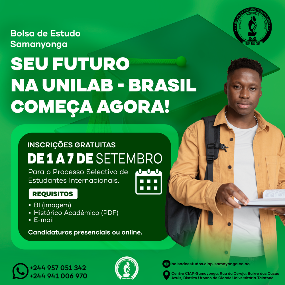 O seu futuro na UNILAB - Brasil começa agora!
